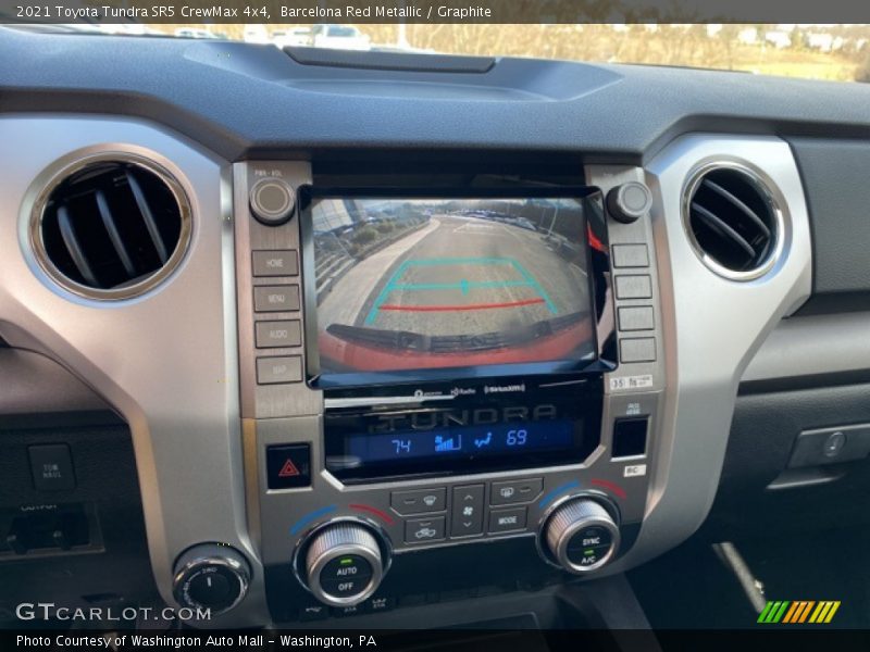 Barcelona Red Metallic / Graphite 2021 Toyota Tundra SR5 CrewMax 4x4