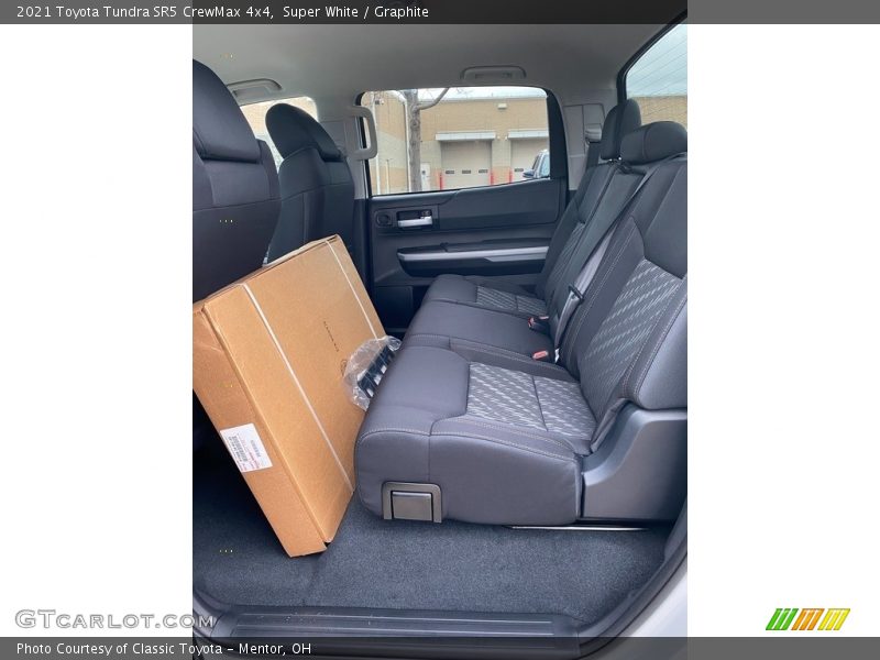 Super White / Graphite 2021 Toyota Tundra SR5 CrewMax 4x4