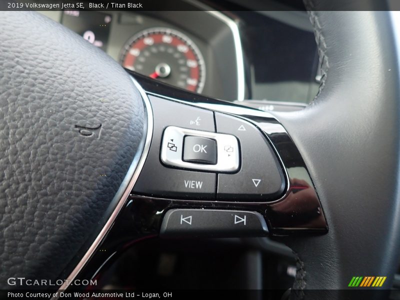 Black / Titan Black 2019 Volkswagen Jetta SE