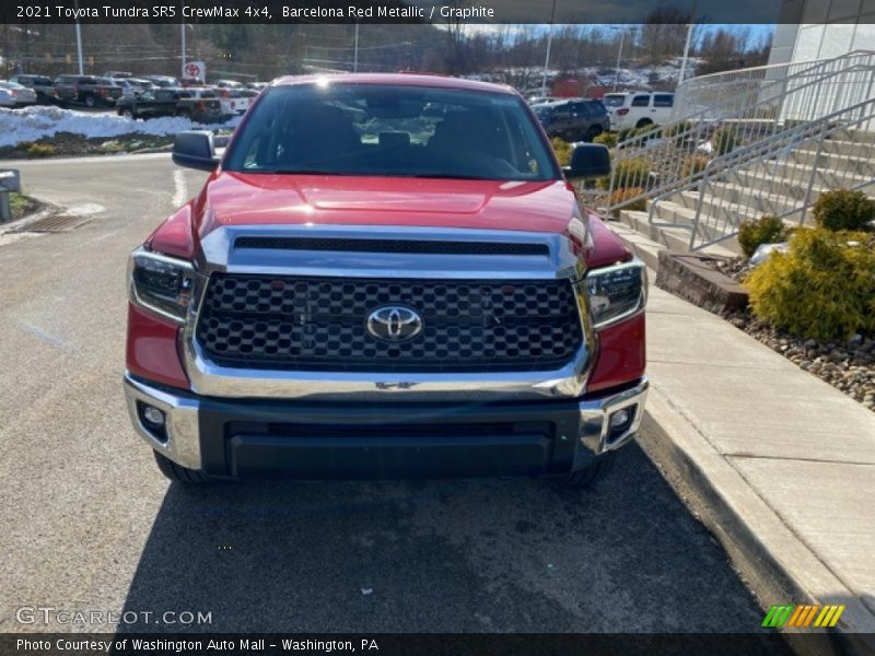 Barcelona Red Metallic / Graphite 2021 Toyota Tundra SR5 CrewMax 4x4