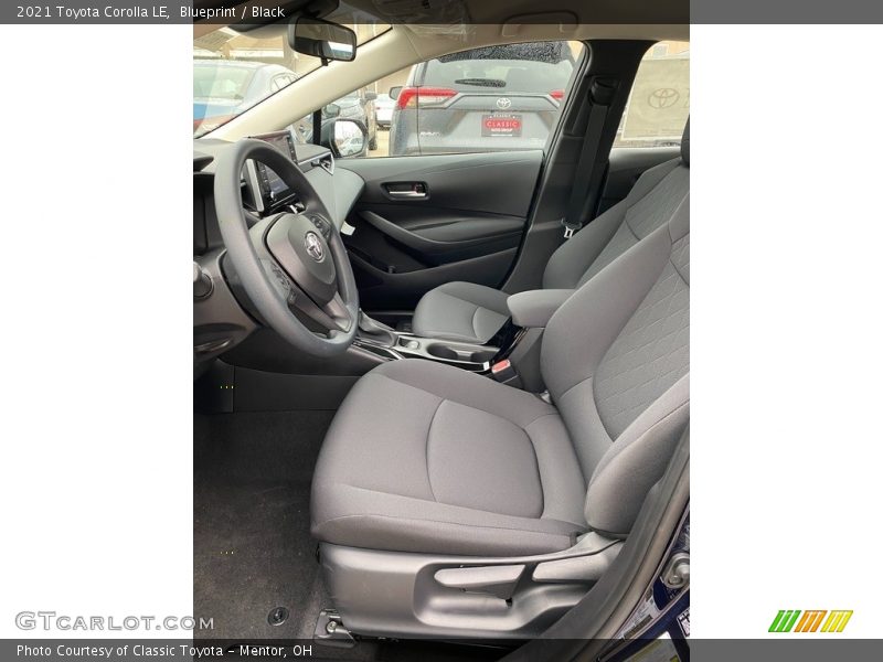 Blueprint / Black 2021 Toyota Corolla LE