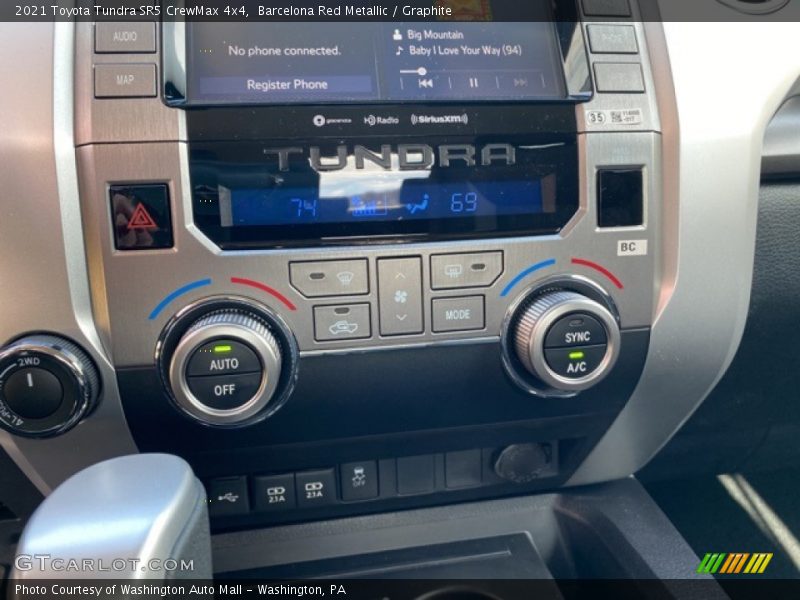Barcelona Red Metallic / Graphite 2021 Toyota Tundra SR5 CrewMax 4x4