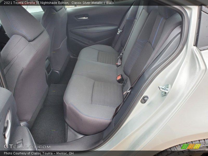 Classic Silver Metallic / Black 2021 Toyota Corolla SE Nightshade Edition