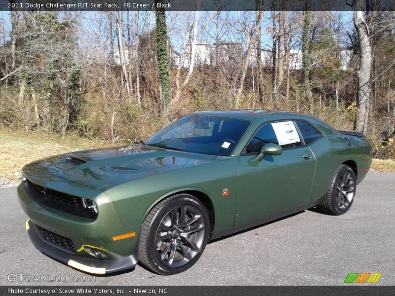 Front 3/4 View of 2021 Challenger R/T Scat Pack
