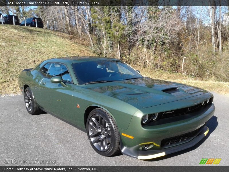 F8 Green / Black 2021 Dodge Challenger R/T Scat Pack