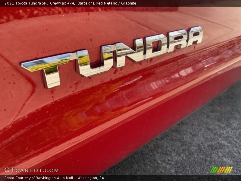 Barcelona Red Metallic / Graphite 2021 Toyota Tundra SR5 CrewMax 4x4