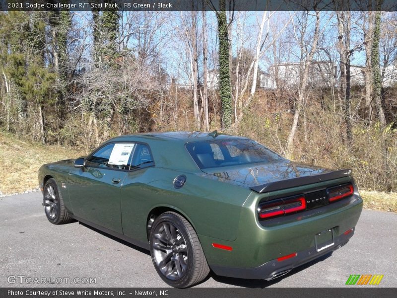 F8 Green / Black 2021 Dodge Challenger R/T Scat Pack