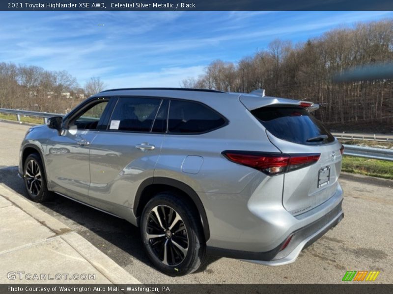 Celestial Silver Metallic / Black 2021 Toyota Highlander XSE AWD