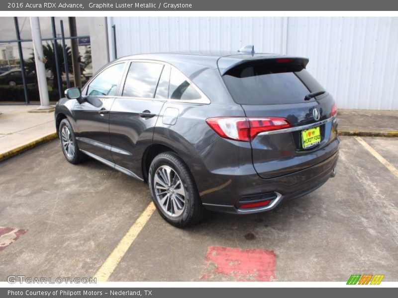 Graphite Luster Metallic / Graystone 2016 Acura RDX Advance