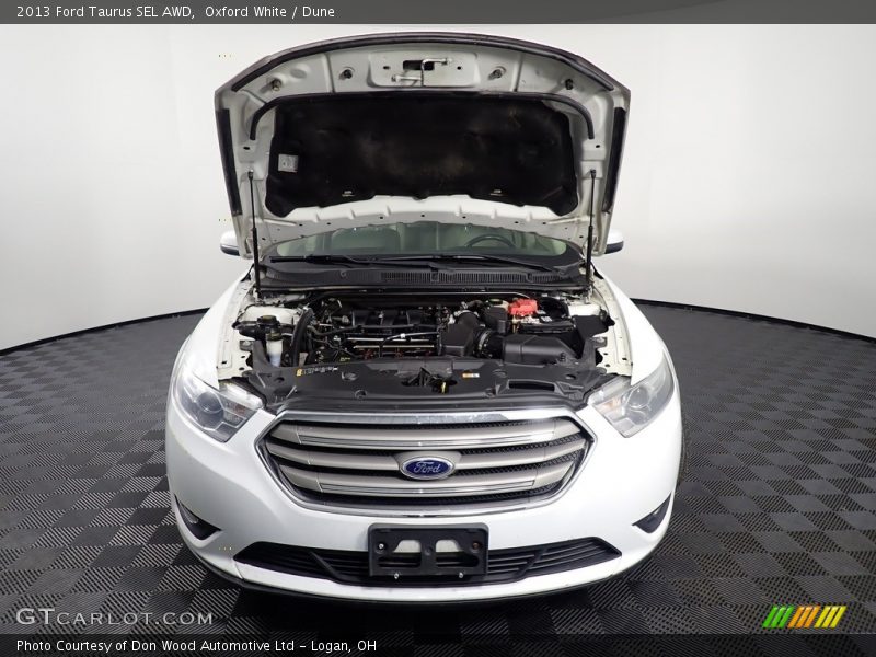 Oxford White / Dune 2013 Ford Taurus SEL AWD