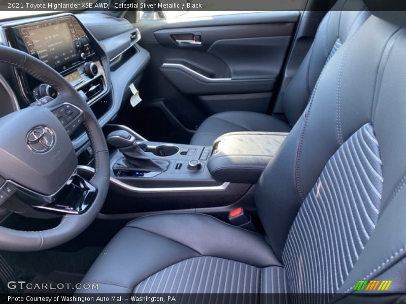 Celestial Silver Metallic / Black 2021 Toyota Highlander XSE AWD