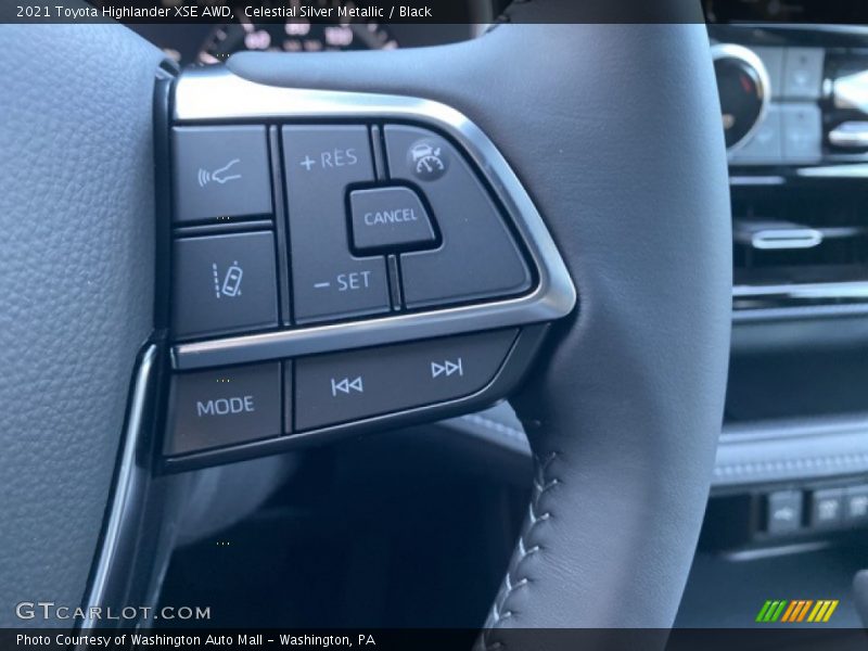 Celestial Silver Metallic / Black 2021 Toyota Highlander XSE AWD