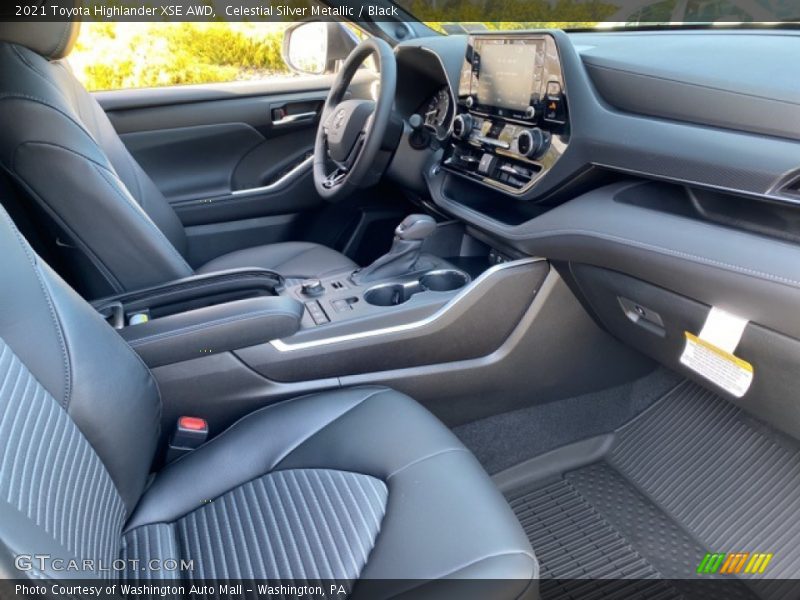 Celestial Silver Metallic / Black 2021 Toyota Highlander XSE AWD