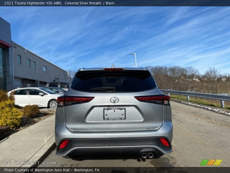 Celestial Silver Metallic / Black 2021 Toyota Highlander XSE AWD