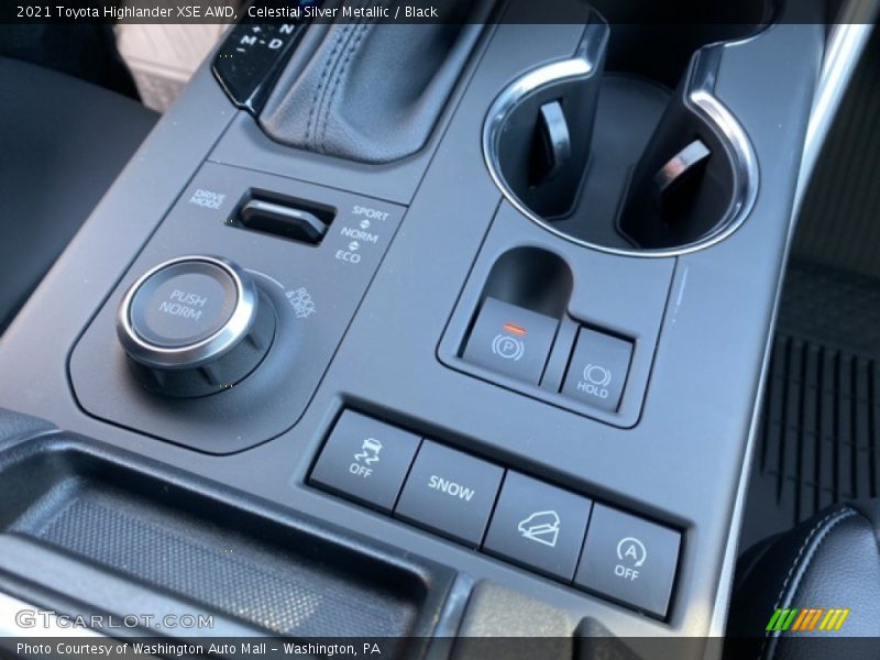 Celestial Silver Metallic / Black 2021 Toyota Highlander XSE AWD