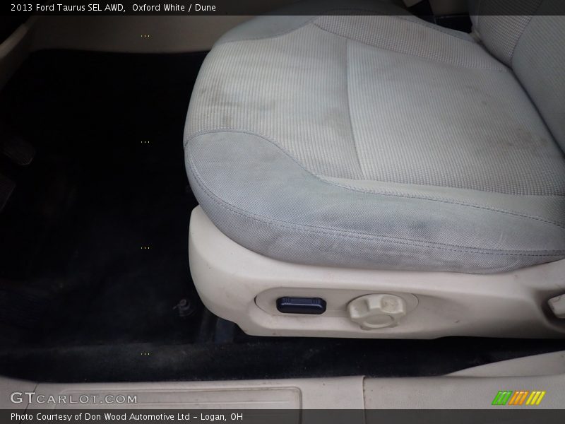 Oxford White / Dune 2013 Ford Taurus SEL AWD