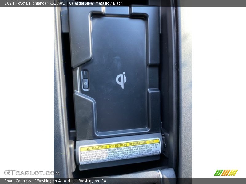 Celestial Silver Metallic / Black 2021 Toyota Highlander XSE AWD