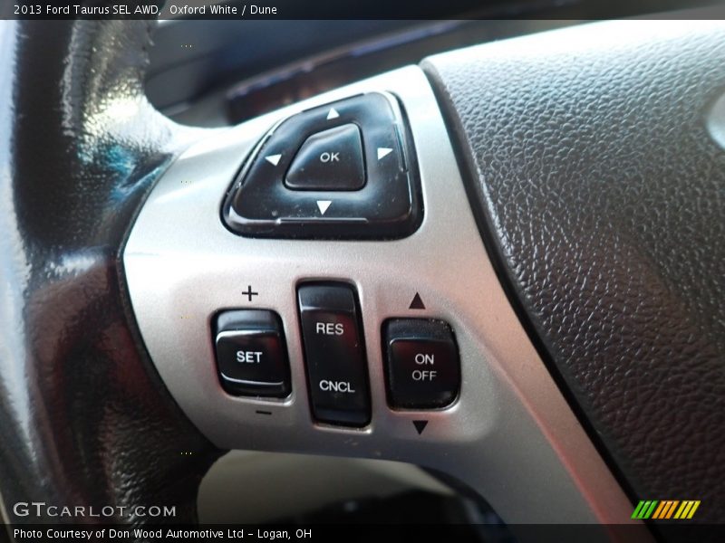 Oxford White / Dune 2013 Ford Taurus SEL AWD