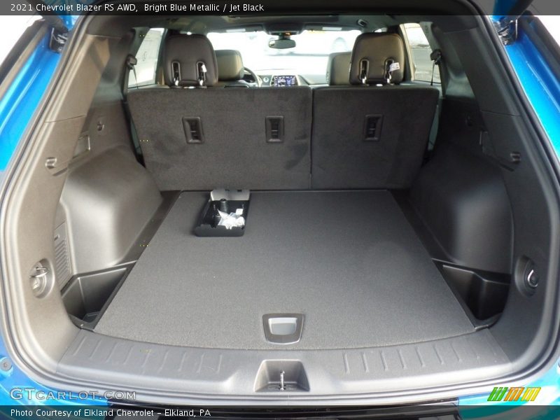 Bright Blue Metallic / Jet Black 2021 Chevrolet Blazer RS AWD