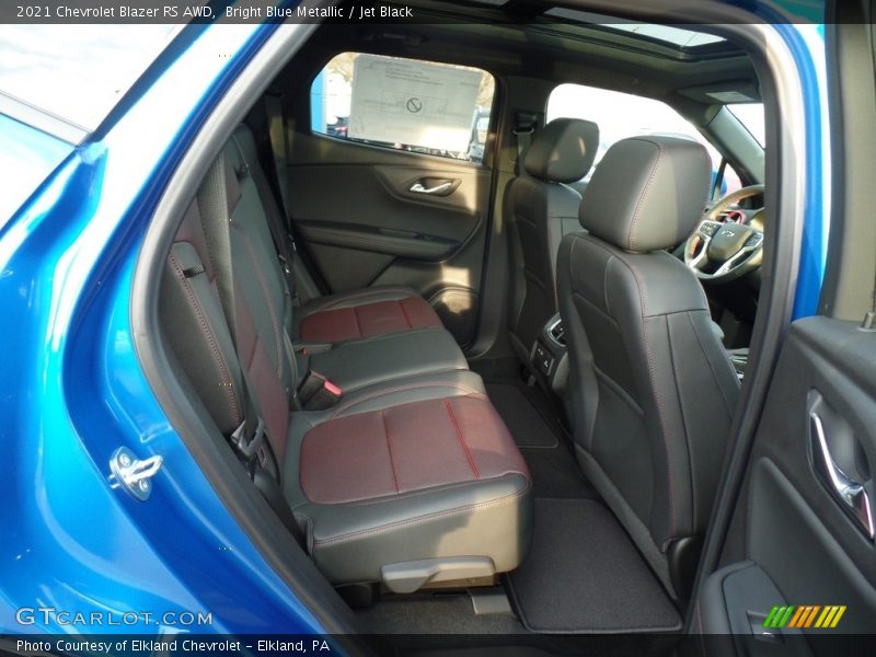 Bright Blue Metallic / Jet Black 2021 Chevrolet Blazer RS AWD