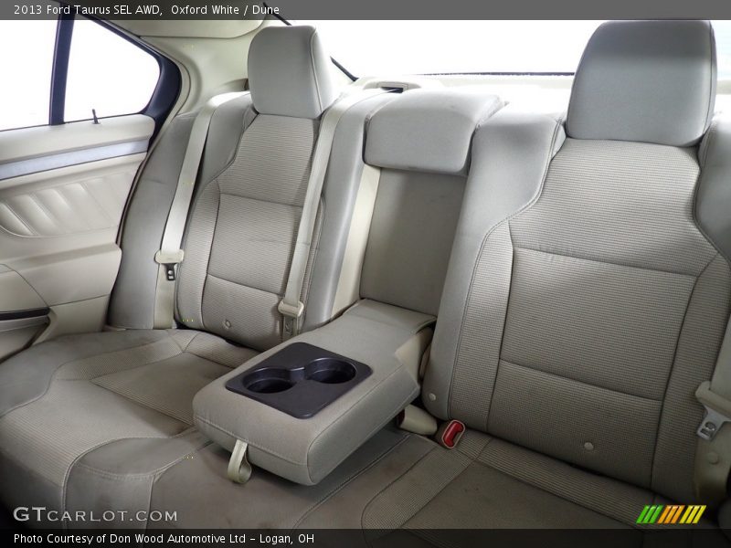 Oxford White / Dune 2013 Ford Taurus SEL AWD