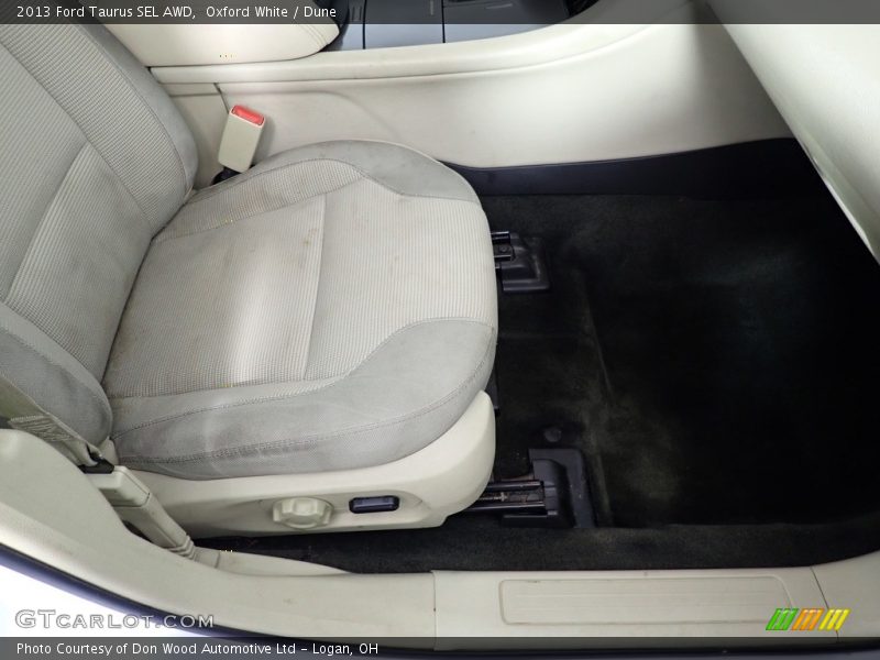 Oxford White / Dune 2013 Ford Taurus SEL AWD