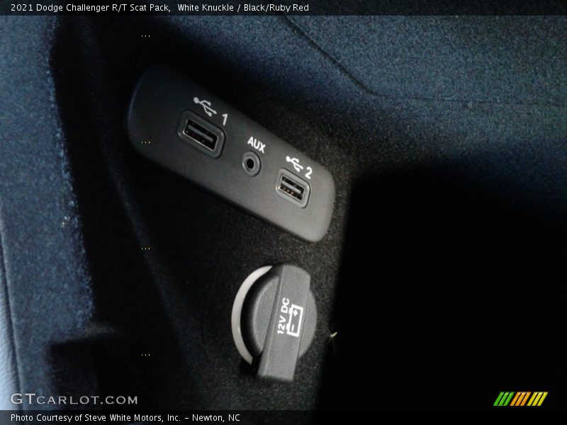 White Knuckle / Black/Ruby Red 2021 Dodge Challenger R/T Scat Pack