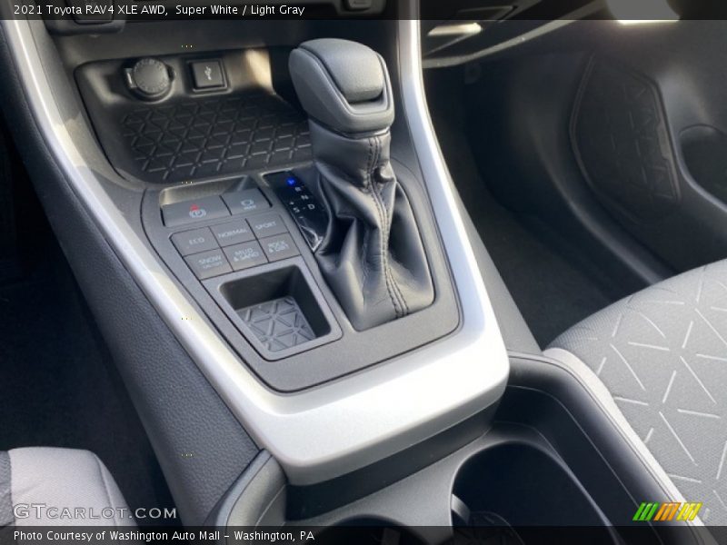 Super White / Light Gray 2021 Toyota RAV4 XLE AWD