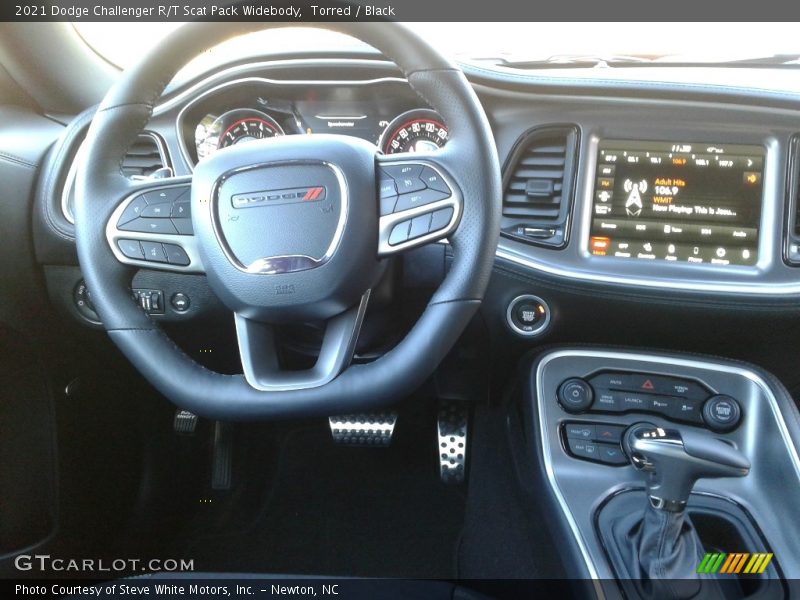 Torred / Black 2021 Dodge Challenger R/T Scat Pack Widebody