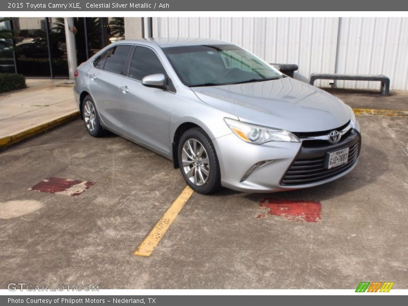 Celestial Silver Metallic / Ash 2015 Toyota Camry XLE