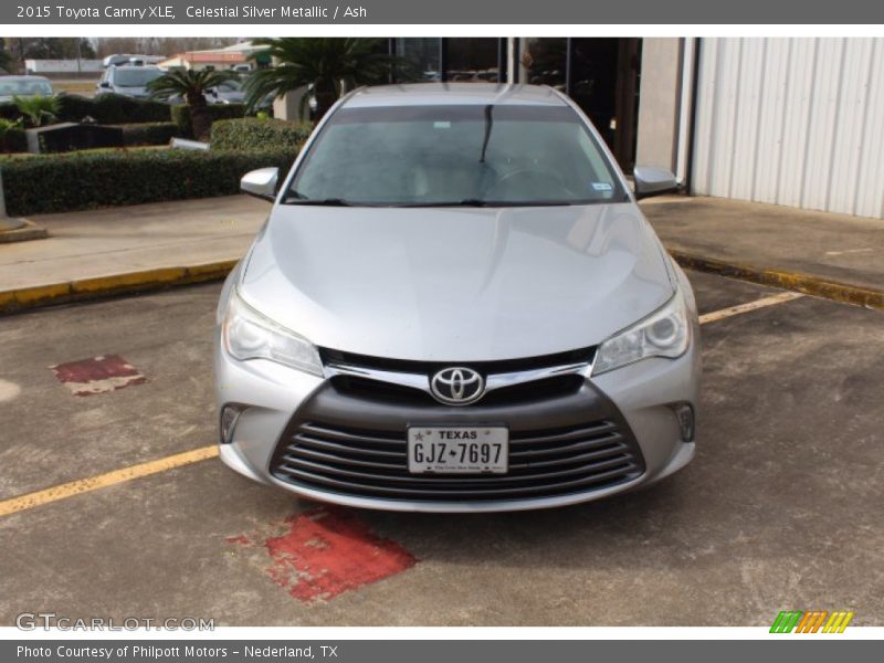 Celestial Silver Metallic / Ash 2015 Toyota Camry XLE