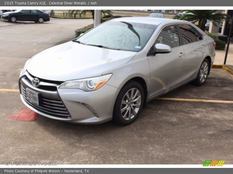 Celestial Silver Metallic / Ash 2015 Toyota Camry XLE
