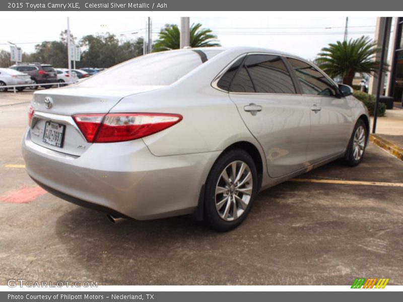 Celestial Silver Metallic / Ash 2015 Toyota Camry XLE