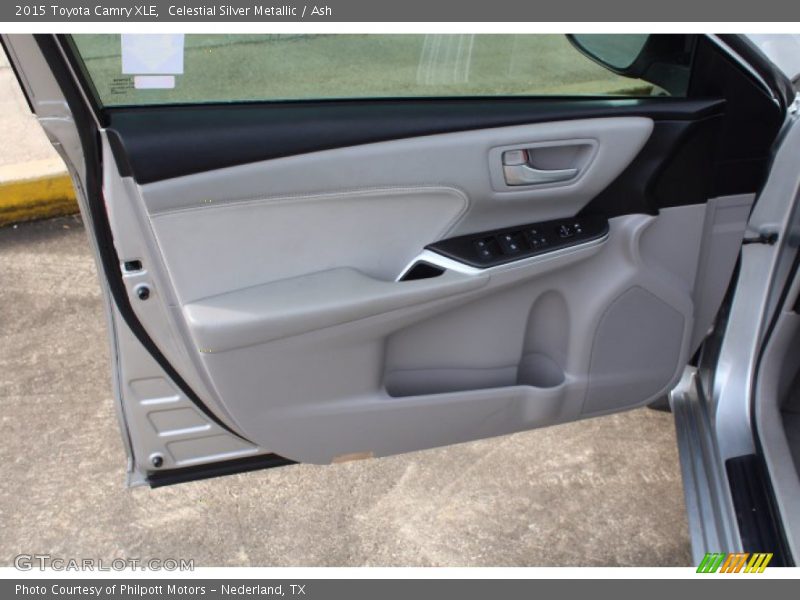 Celestial Silver Metallic / Ash 2015 Toyota Camry XLE