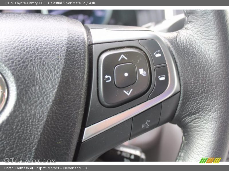 Celestial Silver Metallic / Ash 2015 Toyota Camry XLE