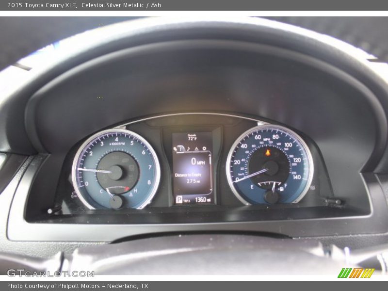 Celestial Silver Metallic / Ash 2015 Toyota Camry XLE