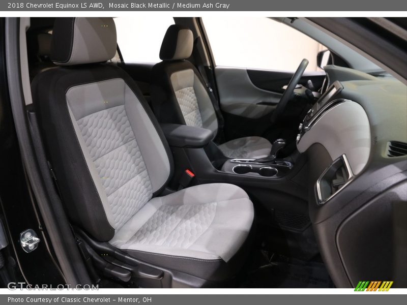 Mosaic Black Metallic / Medium Ash Gray 2018 Chevrolet Equinox LS AWD