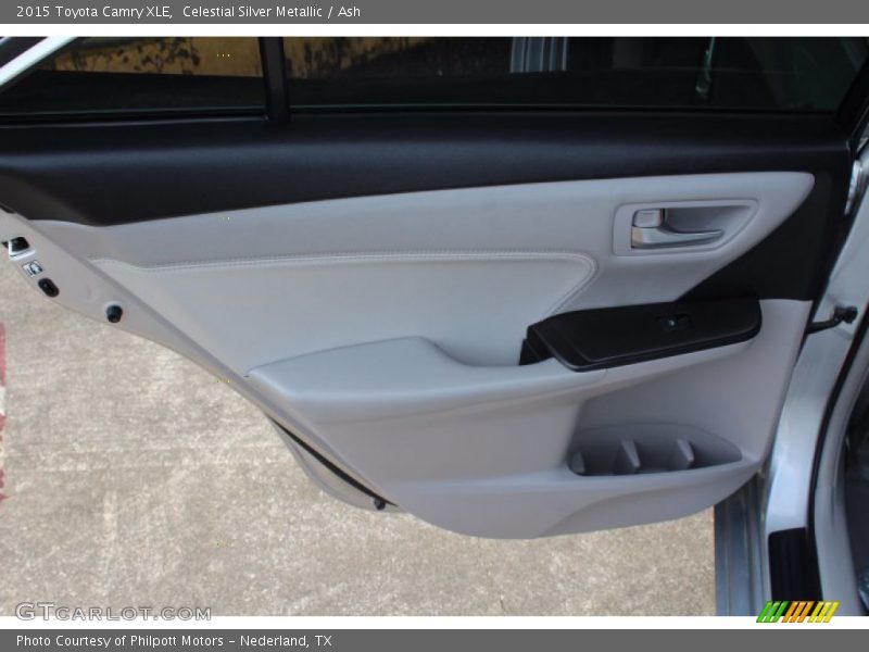Celestial Silver Metallic / Ash 2015 Toyota Camry XLE