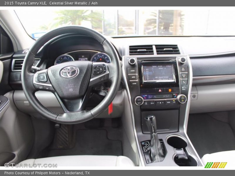Celestial Silver Metallic / Ash 2015 Toyota Camry XLE