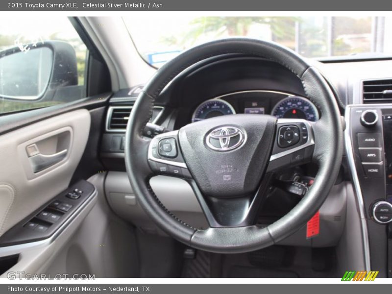 Celestial Silver Metallic / Ash 2015 Toyota Camry XLE