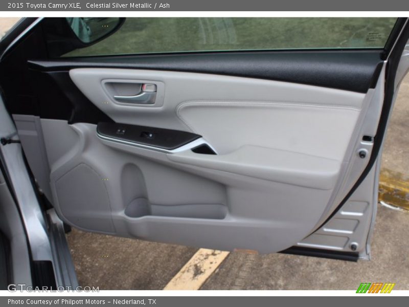 Celestial Silver Metallic / Ash 2015 Toyota Camry XLE