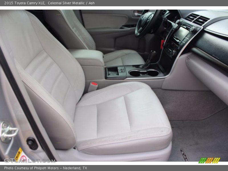 Celestial Silver Metallic / Ash 2015 Toyota Camry XLE