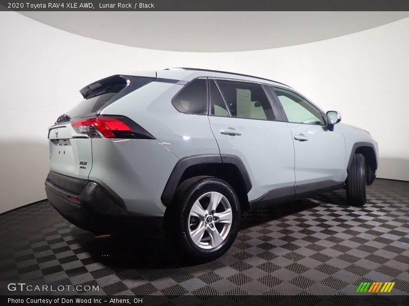 Lunar Rock / Black 2020 Toyota RAV4 XLE AWD