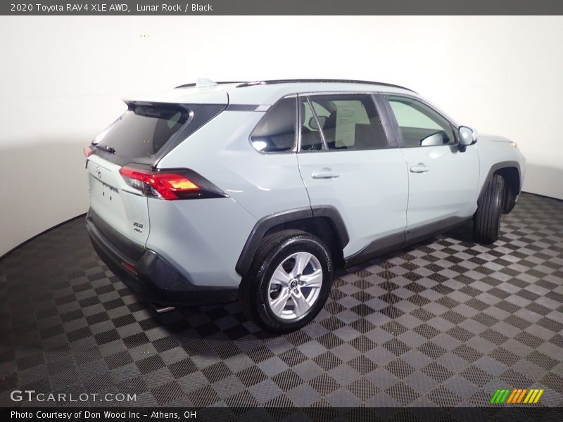 Lunar Rock / Black 2020 Toyota RAV4 XLE AWD