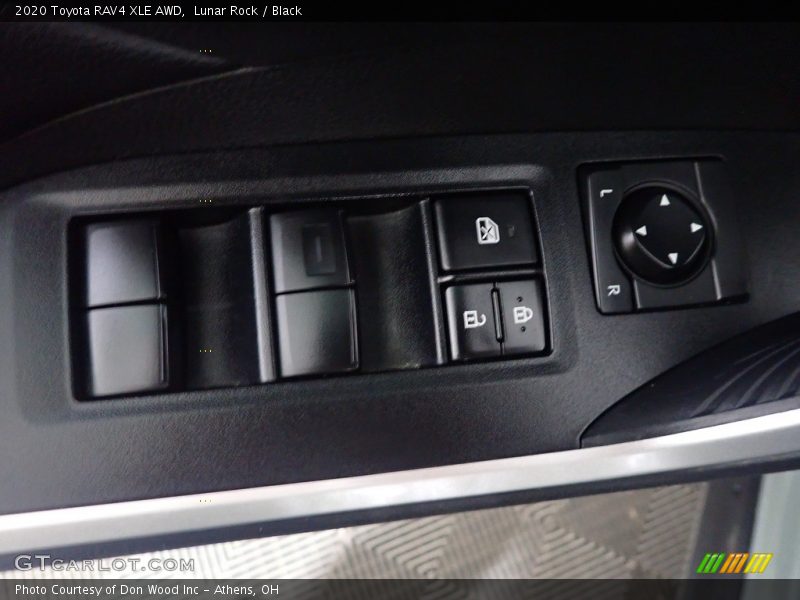 Lunar Rock / Black 2020 Toyota RAV4 XLE AWD