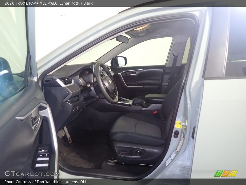Lunar Rock / Black 2020 Toyota RAV4 XLE AWD