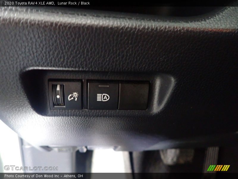 Lunar Rock / Black 2020 Toyota RAV4 XLE AWD