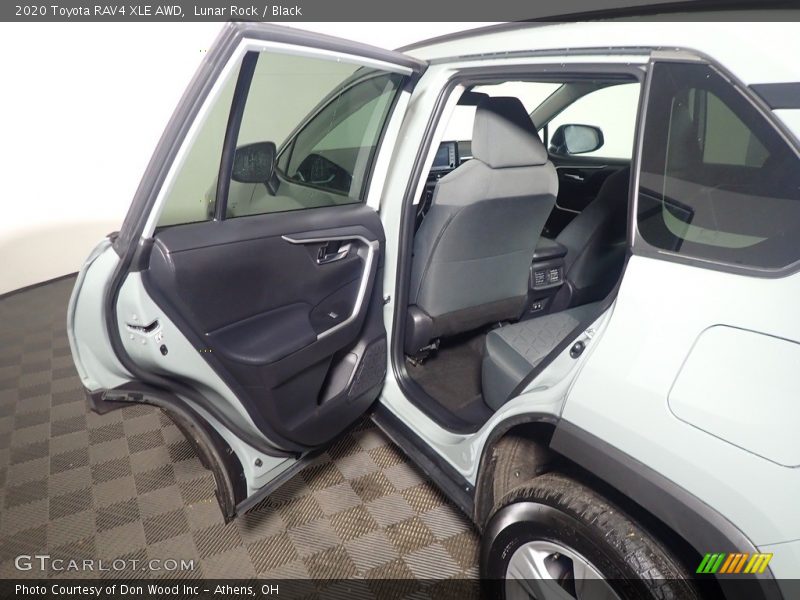 Lunar Rock / Black 2020 Toyota RAV4 XLE AWD