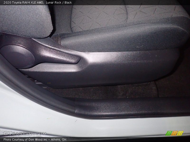 Lunar Rock / Black 2020 Toyota RAV4 XLE AWD