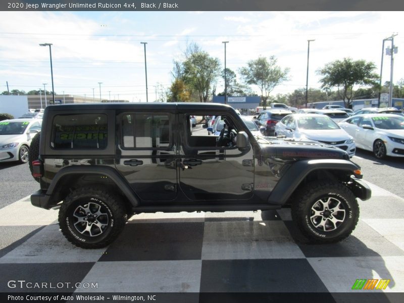 Black / Black 2020 Jeep Wrangler Unlimited Rubicon 4x4